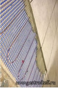 Стяжка под теплый пол