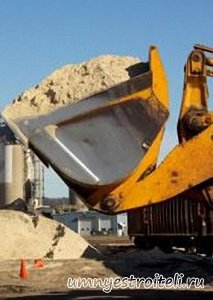 Песок строительный