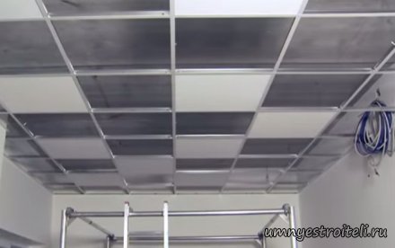 Стоимость монтажа потолка армстронг
