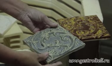 Плитка ручной работы.