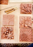 Плитка ручной работы.