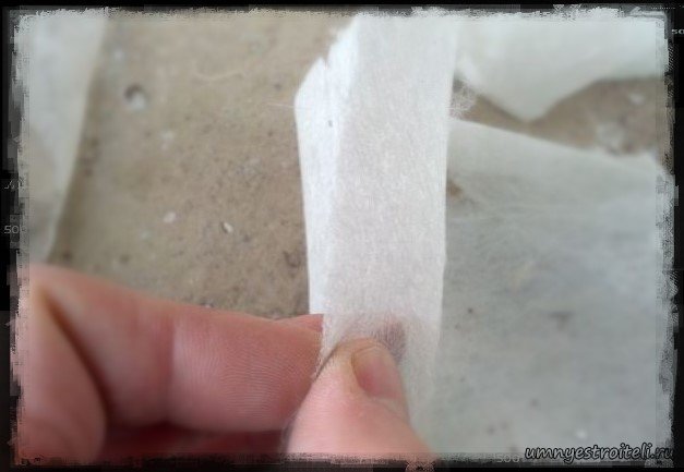 Виды стеклообоев паутинка и рогожка