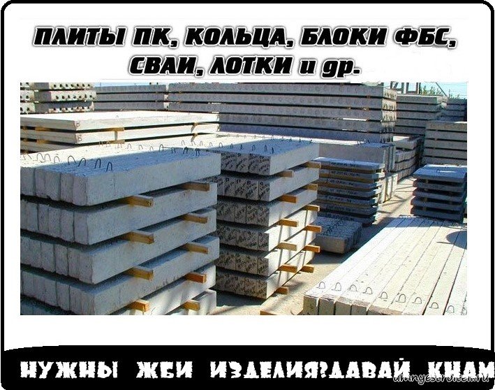 ЖБИ изделия купить, продажа