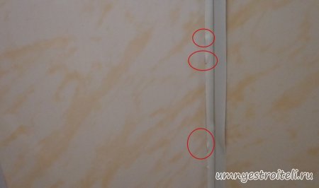 Появились зазубрины и волны на F и L образном пластиковом профиле после демонтажа пластика