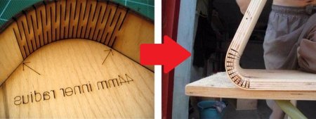 Как согнуть фанеру?