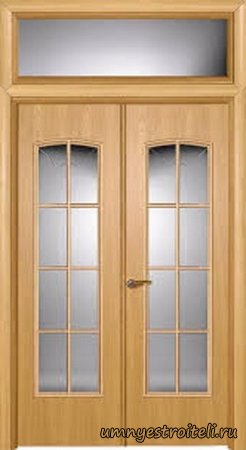 Фрамуга дверями в зал