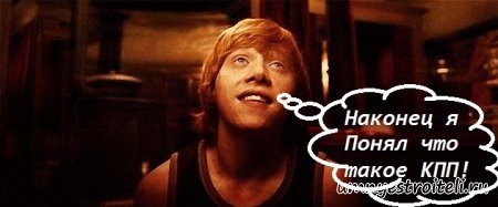 Наконец то я узнал как расшифровывается аббревиатура КПП