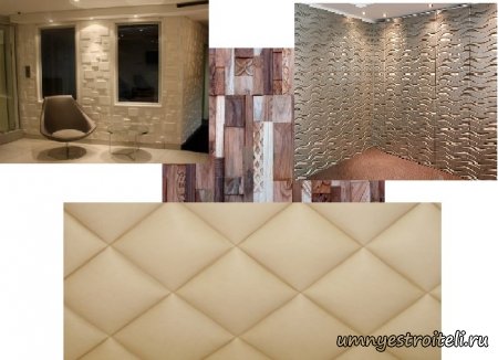 Крепление стеновых панелей к стене и между собой.