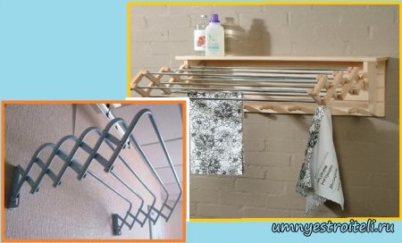 Складная сушилка на балкон