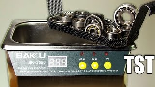 Видео - Тест ультразвуковой ванны BK-3550