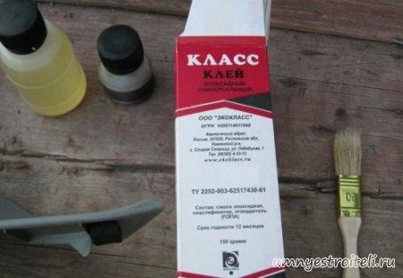 Применение эпоксидного клея