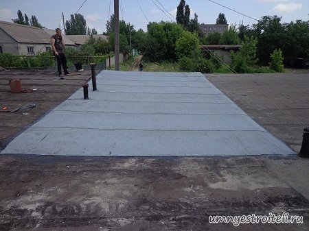 Ремонт крыши гаража - фото 1