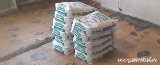 Видео - Опыт заливки Основита, Трибона и Ветонита