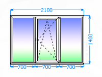 цена на пластиковые окна в ДНР на тройное окно