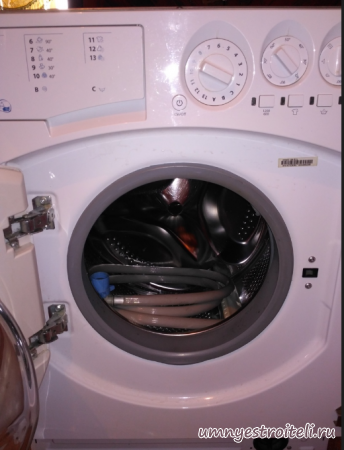 Стиральная машина хотпоинт аристон вид с фасада