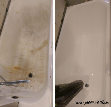 Реставрация ванной в Запорожье Хортицкий район.