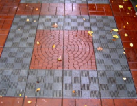 Тротуарная плитка «Шахматка» в Донецке