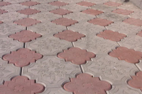 Тротуарная плитка клевер