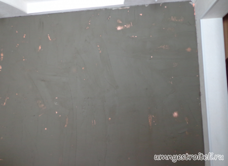 Закрываем пенопласт штукатуркой