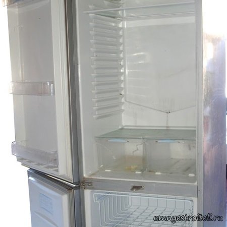 чистка холодильника