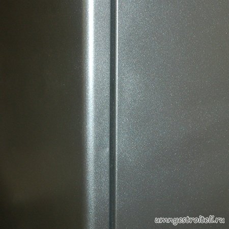 покрашенный холодильник снаружи