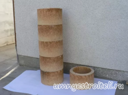 Шамотный модульный дымоход