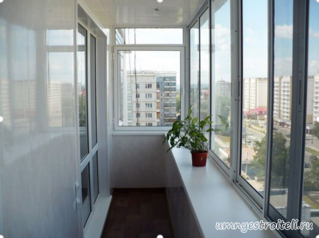 Остекление балкона