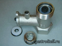 Разобрать сбросной клапан