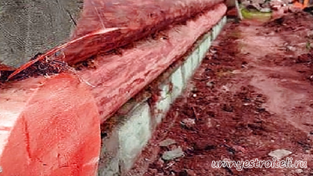 Ремонт фундамента в деревянном доме