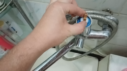 замена картриджа в смесителе