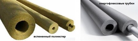 Чем можно утеплить трубы