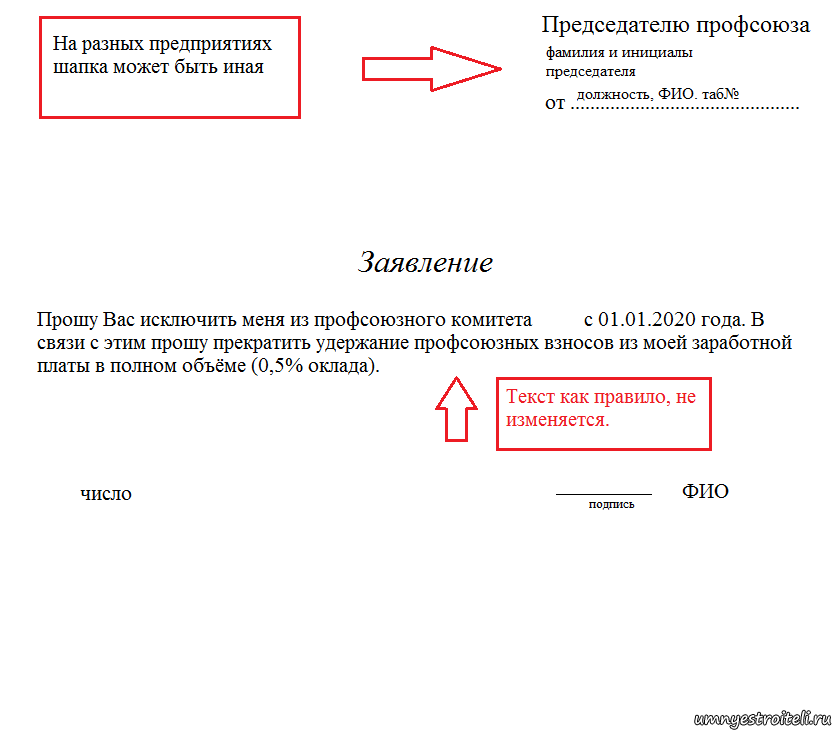 Заявление для выхода из профсоюза организации. Образец заявления выхода из профсоюза в школе. Заявление на выход из профсоюзной организации образец заявления. Как написать заявление о выходе из профсоюза образец заявления.