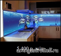 Кухонный фартук с подсветкой