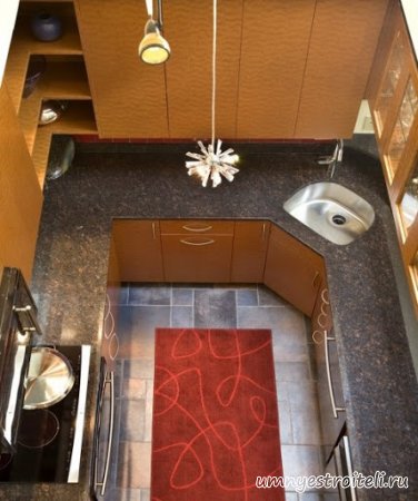 Дизайн маленькой кухни 12