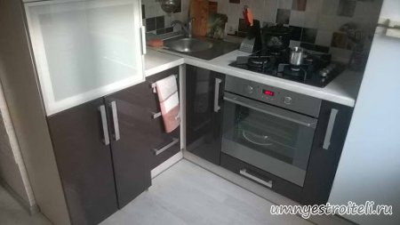 Дизайн маленькой кухни 7