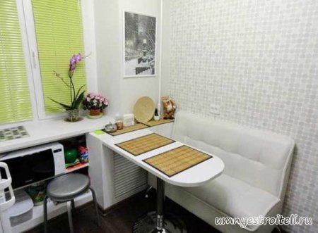 Дизайн маленькой кухни 20