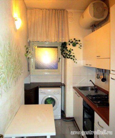 Дизайн маленькой кухни 11