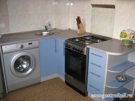 Дизайн маленькой кухни 1