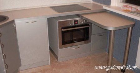Дизайн маленькой кухни 10