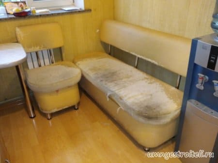 Ремонт кухонного уголка Донецк было