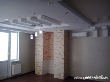 Потолок из гипсокартона Макеевка