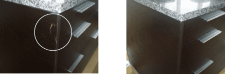 Ремонт тумбочки замена боковой стенки