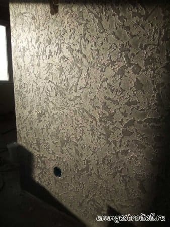 штукатурка Гротто в коридоре