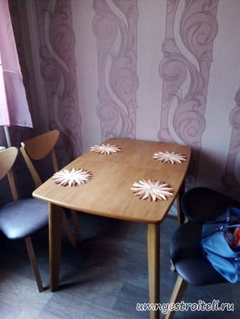 Поклейка обоев на кухне Донецк