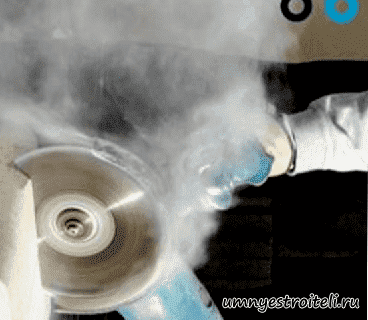 Устройство штробы при помощи болгарки