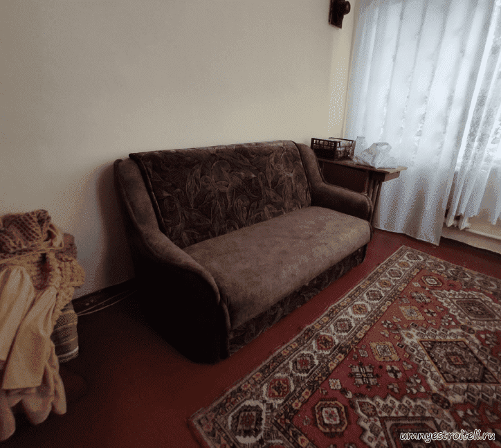 Частичная перетяжка трёхместного дивана Донецк, Макеевка