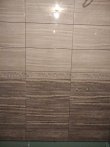 облицовка плиткой внутри пристройки