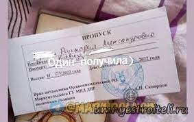 Как выглядит пропуск в Мариуполь