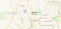 Донецкий химический завод на карте