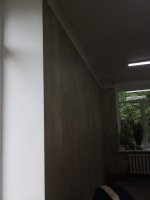 8 Поклейка обоев на стены школа Донецк вид 3 с откосами